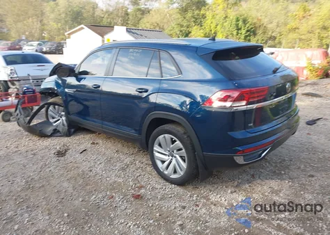 2020 Volkswagen Atlas Cross Sport 2.0T Se W/Technology/2.0T Se W/Technology R-Line from USA, damaged, VIN 1V26C2CA1LC204437